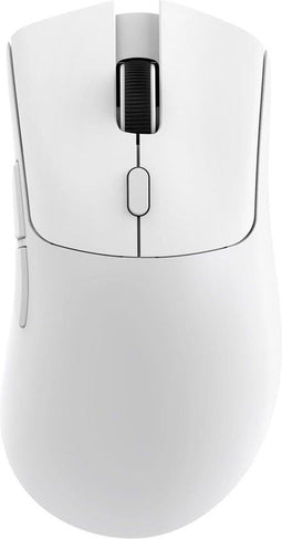 ATTACK SHARK R1 - Superlight Gamingmuis - 59g Ultralicht - PixArt PAW3311 Sensor - Draadloos BT & 2.4G + Bedraad - 6 Instelbare DPI Tot 18000 - Wit