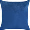 YUZURI - Sierkussen set van 2 - Marineblauw - 45 x 45 cm - Fluweel
