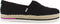 Toms Alpargate Platform Rope - Dames espadrille - Vegan canvas - Zwart - Maat 40