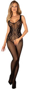 Obsessive - G335 Bodystocking - Zwart