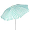 Strandparasol Aktive Blauw 200 x 195 x 200 cm (6 Stuks)