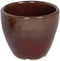 PTMD Vero Ronde Bloempot - H7 x Ø8 cm - Geglazuurd terracotta - Rood