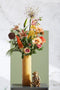 Emerald - Boeket XL Colourful Rebel - 107cm hoog - Oranje - 13 stelen - Kunstboeket - Zijde boeket