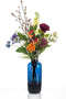 Emerald - Boeket XL Flower Bomb - 108cm hoog - Oranje - 13 stelen - Kunstboeket - Zijde boeket