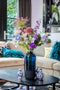 Emerald - Boeket XL Power of Pastels - 90cm hoog - Paars - 10 stelen - Kunstboeket - Zijde boeket