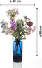 Emerald - Boeket XL Power of Pastels - 90cm hoog - Paars - 10 stelen - Kunstboeket - Zijde boeket