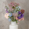 Emerald - Boeket XL Power of Pastels - 90cm hoog - Paars - 10 stelen - Kunstboeket - Zijde boeket