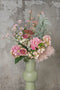 Emerald - Boeket XL Pretty Pink - 89cm hoog - Roze - 12 stelen - Kunstboeket - Zijde boeket