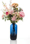 Emerald - Boeket XL Pretty Pink - 89cm hoog - Roze - 12 stelen - Kunstboeket - Zijde boeket
