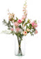 Emerald - Boeket XL Pretty Pink - 89cm hoog - Roze - 12 stelen - Kunstboeket - Zijde boeket