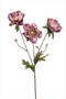Emerald Emerald Kunstbloemen Anemoon Glamour Licht Paars 75 cm 430331