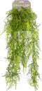 Emerald - Kunst Hangplant Asparagus Plumosus 80cm - Kunstplanten voor binnen