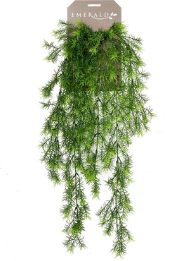 Emerald - Kunst Hangplant Asparagus Sprengeri 75cm - Kunstplanten voor binnen