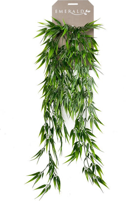 Emerald - Kunst Hangplant Bamboe 75cm - Kunstplanten voor binnen