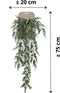 Emerald - Kunst Hangplant Eucalyptus 75cm - Kunstplanten voor binnen