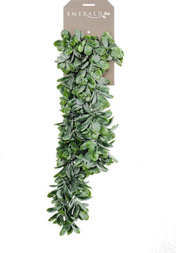 Emerald - Kunst Hangplant Grassula 80cm - Kunstplanten voor binnen
