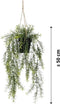 Emerald - Kunst Hangplant in pot Asparagus 50cm - Kunstplanten voor binnen