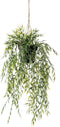 Emerald - Kunst Hangplant in pot Bamboe 50cm - Kunstplanten voor binnen