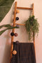 Emerald - Kunst Hangplant in pot Bamboe 50cm - Kunstplanten voor binnen