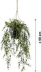 Emerald - Kunst Hangplant in pot Buxus 50cm - Kunstplanten voor binnen
