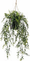Emerald - Kunst Hangplant in pot Buxus 50cm - Kunstplanten voor binnen
