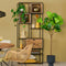 Emerald - Kunst Hangplant in pot Philodendron Scandens 80cm - Kunstplanten voor binnen