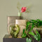 Emerald - Kunst Hangplant in pot Philodendron Scandens 80cm - Kunstplanten voor binnen