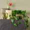 Emerald - Kunst Hangplant in pot Philodendron Scandens 80cm - Kunstplanten voor binnen