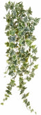 Emerald - Kunst Hangplant Ivy groen/wit 100cm - Kunstplanten voor binnen