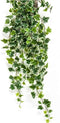 Emerald - Kunst Hangplant Ivy groen/wit 100cm - Kunstplanten voor binnen