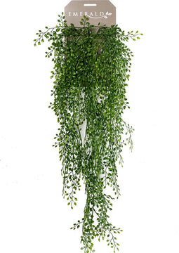 Emerald - Kunst Hangplant Jasmijn Mini 80cm - Kunstplanten voor binnen
