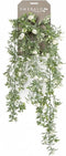 Emerald - Kunst Hangplant Roos Mini wit 75cm - Kunstplanten voor binnen