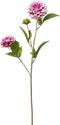 Emerald - Kunstbloem Dahlia mini 68cm paars - Kunstplanten voor binnen