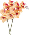 Emerald Kunstbloem Orchidee - 83 cm - zalm kleurig - losse tak - kunst zijdebloem - Phalaenopsis