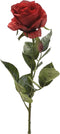 Emerald Kunstbloem roos Simone - rood - 73 cm - decoratie bloemen