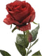 Emerald Kunstbloem roos Simone - rood - 73 cm - decoratie bloemen