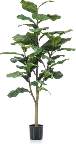 Emerald - Kunstboom Ficus Lyrata 120cm - Kunstplanten voor binnen