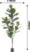 Emerald - Kunstboom Ficus Lyrata 150cm - Kunstplanten voor binnen