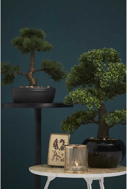 Emerald Kunstplant ceder bonsai groen 32 cm 420001