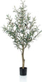 Emerald Kunstplant in kunststof pot olijfboom 115 cm