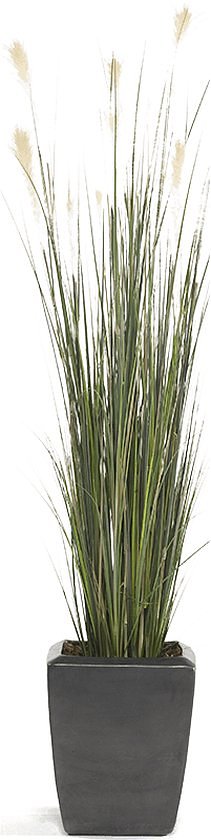 Emerald Kunstplant in kunststof pot pampasgras 120 cm