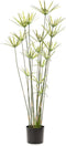 Emerald Kunstplant in pot parapluplant 120 cm groen