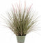 Emerald Kunstplant in zinken pot lampenpoetsergras 58 cm