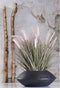 Emerald Kunstplant in zinken pot lampenpoetsergras 58 cm