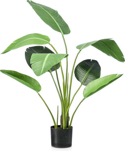 Emerald - Kunstplant Strelitzia 120cm - Kunstplanten voor binnen