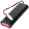 Emergency battery NiCd 7.2V 1800mAh L2x3 Sub-C with 200mm cable and plug