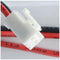 Emergency light battery NiCd 2.4V 4500mAh L1x2 Mono D with JST VHR-2 connector