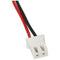 Emergency light battery NiCd 3.6V 1800mAh F1x3 Sub-C with 230mm cable and plug suitable for ESYLUX s