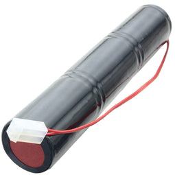 Emergency light battery NiCd 3.6V 4500mAh L1x3 Mono D with 200mm cable on one side and CGM2 connecto
