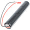 Emergency light battery NiCd 3.6V 4500mAh L1x3 Mono D with loose cable ends, without plug